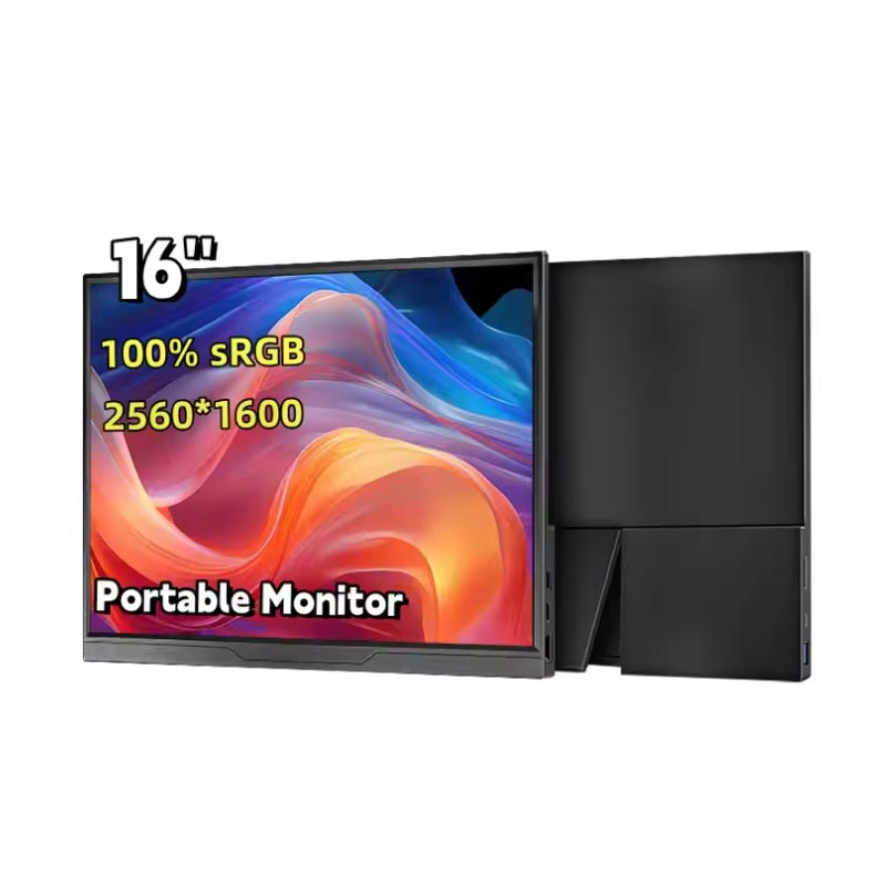 16palcový 2,5k Full HD přenosný monitor