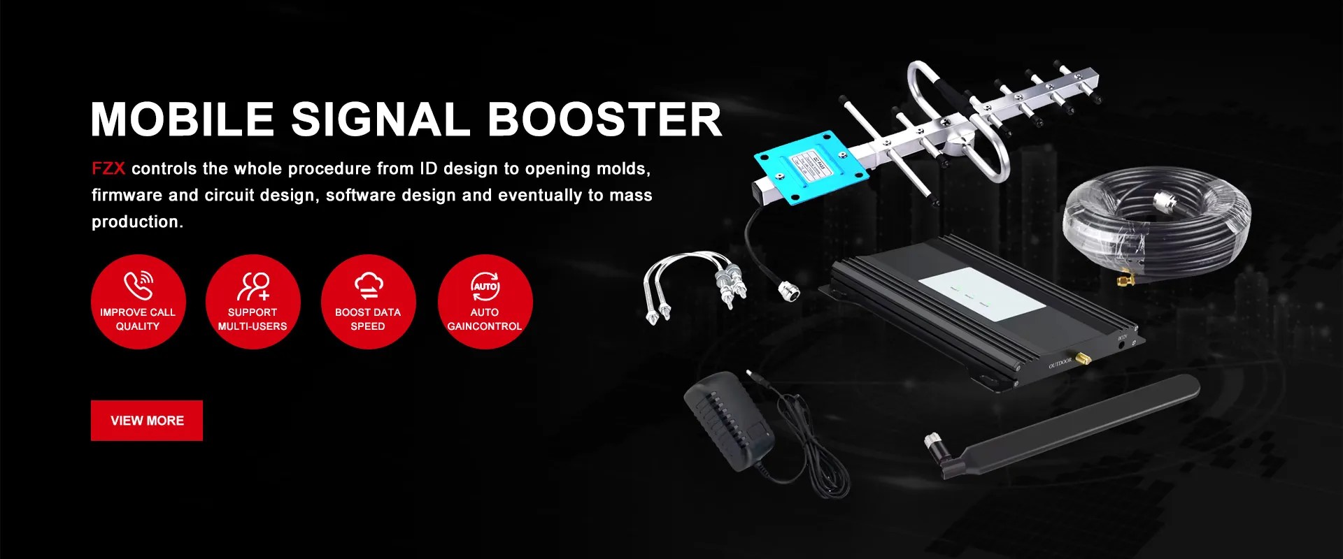 China Mobile Signal Booster Factory